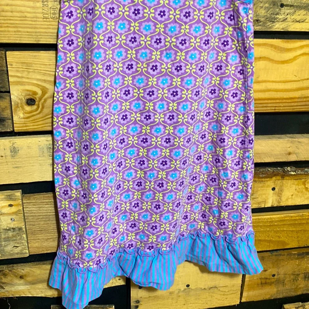 Hanna Andersson Girls Sleeveless Floral Dress Size 120 US‎ 6/7